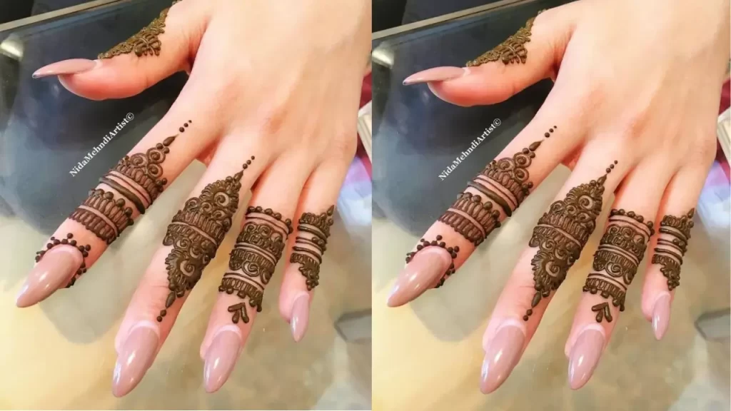 Aesthetic Addict Mehndi Design