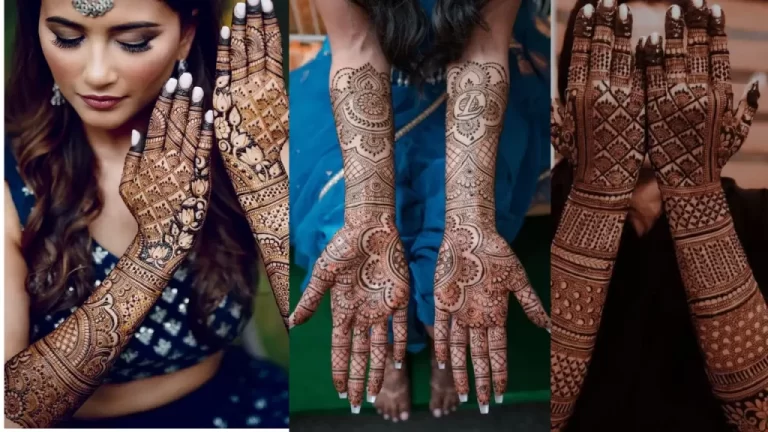50+ Bridal Mehndi Designs Simple and Latest Full Hand Henna Patterns