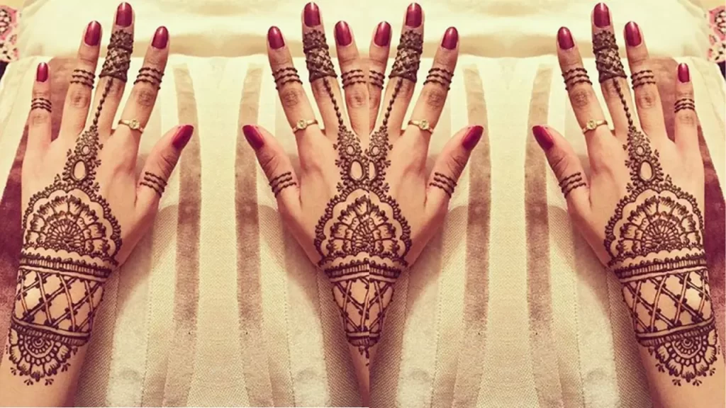 Crafted Cuffs Mehndi Design