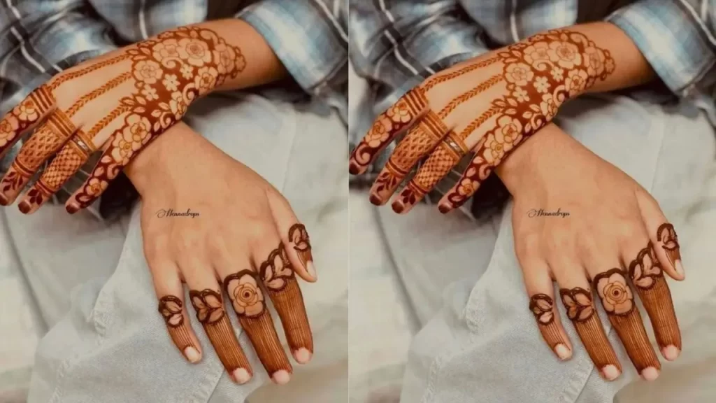 50+ Most Adorable Finger Mehndi Design For 2024 | Fashionterest