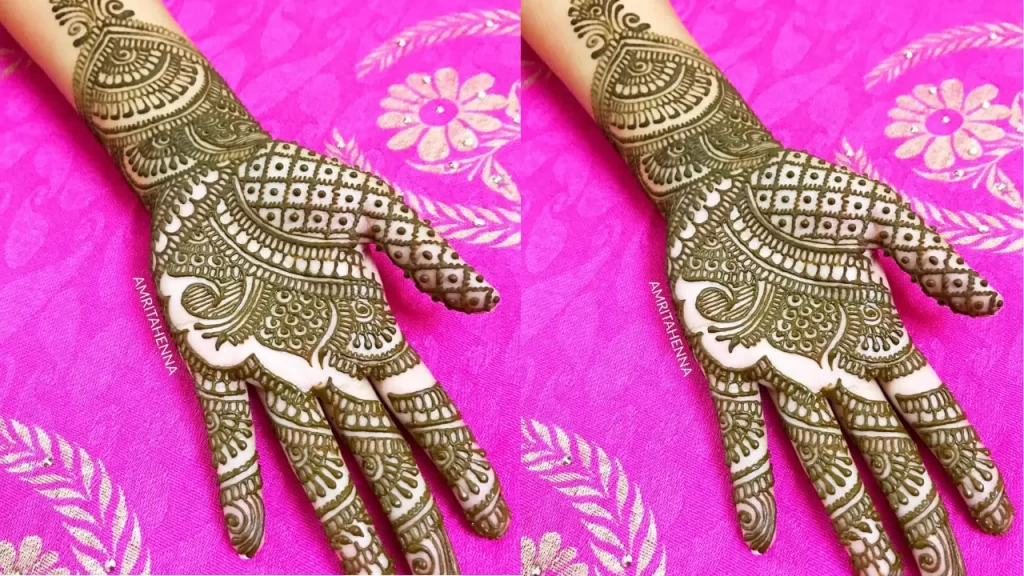 Simple & Tradition Full hand Mehndi Design