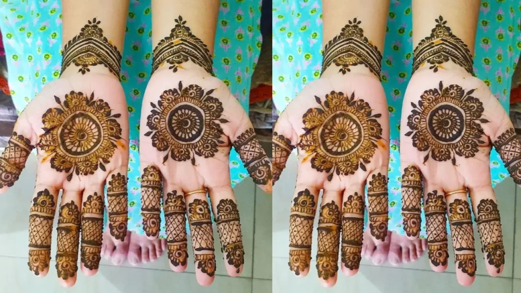 Spell bound mehndi design