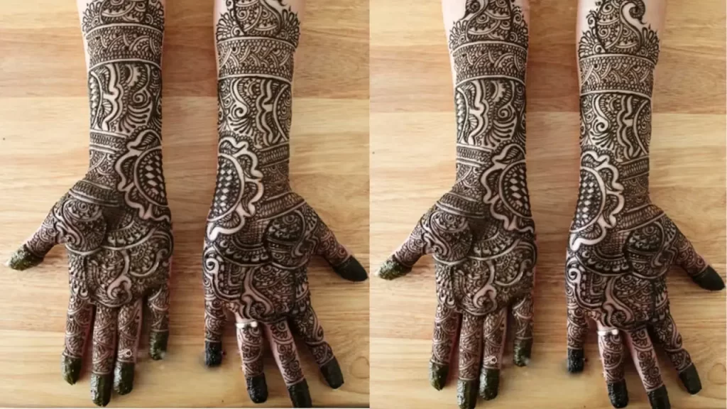 Synchronized Mehndi Design