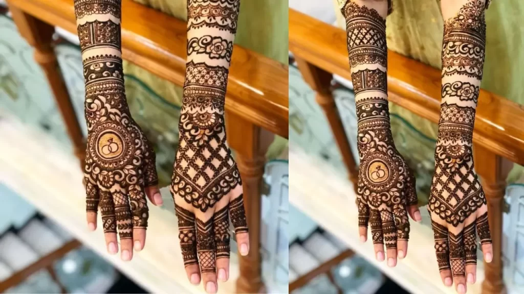 Traditional Full hand mehndi