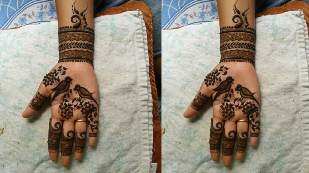 Twist Mehndi Design