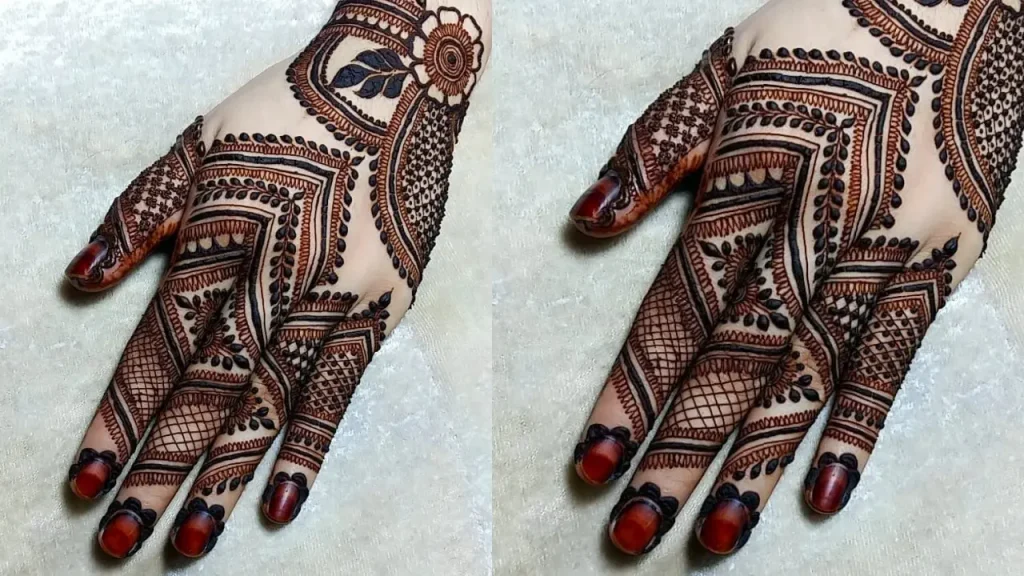 Khafif Mehndi Design