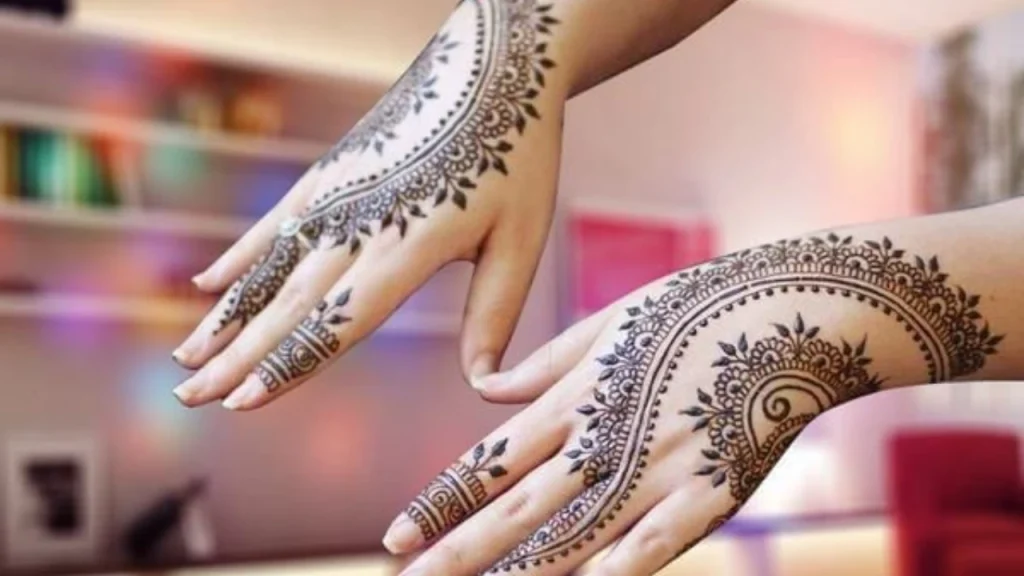 Khafif Mehndi Design