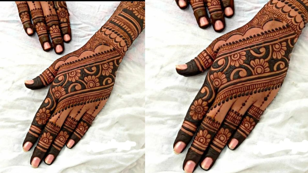 Khafif Mehndi Design
