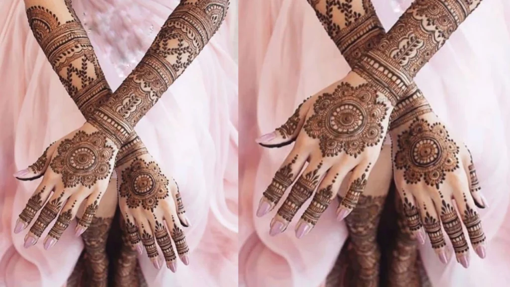 Khafif Mehndi Design