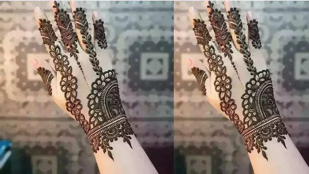 Khafif Mehndi Design