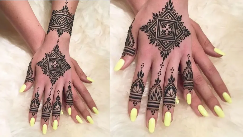 Khafif Mehndi Design