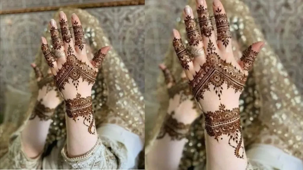 Khafif Mehndi Design