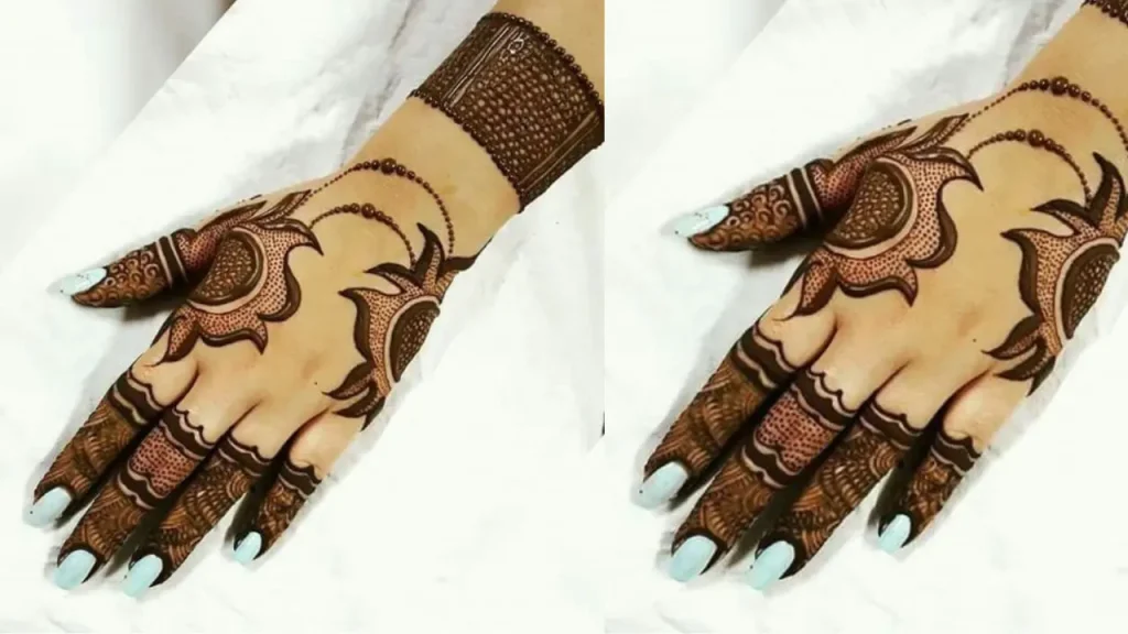 Khafif mehndi idea