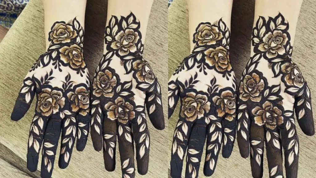 Wildflower Meadow Mehndi 