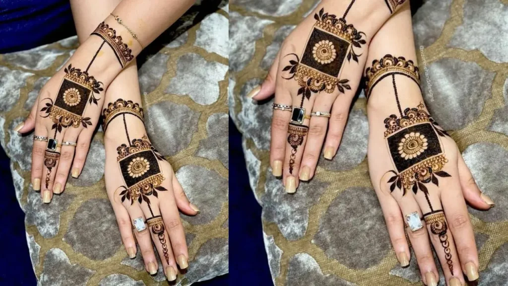 Dahlia Arranger Mehndi