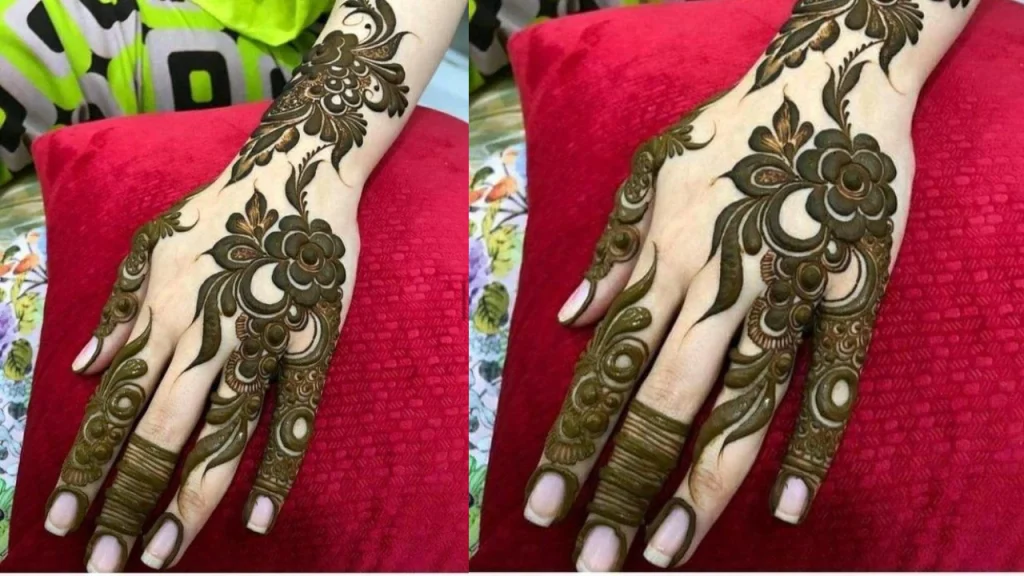 Khafif Mehndi Design