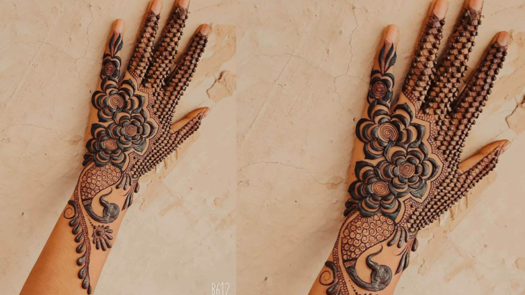 Khafif Mehndi Design