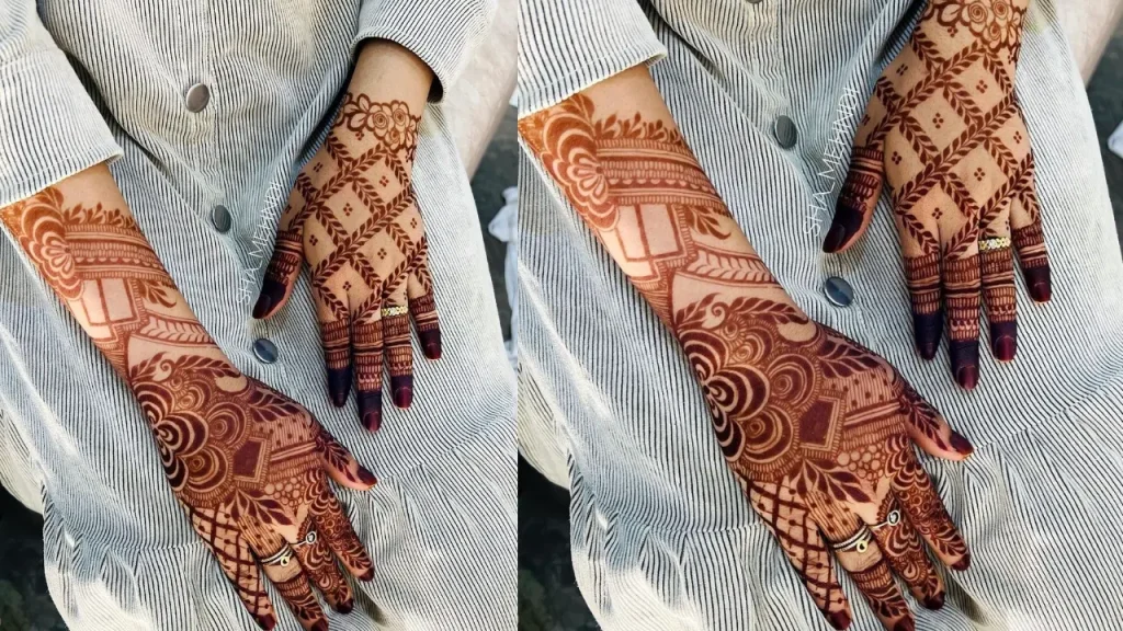 Khafif Mehndi Design