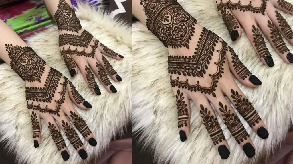 Khafif Mehndi Design