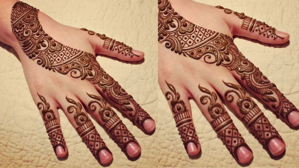 Khafif Mehndi Design