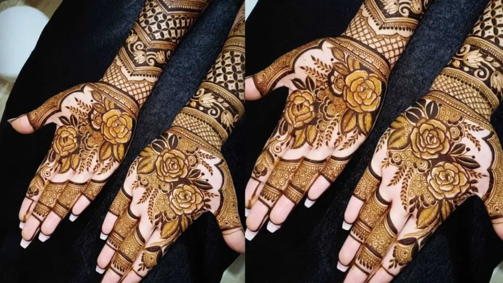 Modern Khafif Mehndi Design Patches