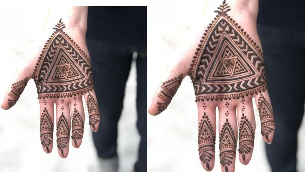 Geometric Pattern mehndi design