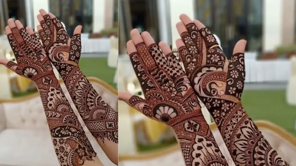 Khafif Mehndi Design