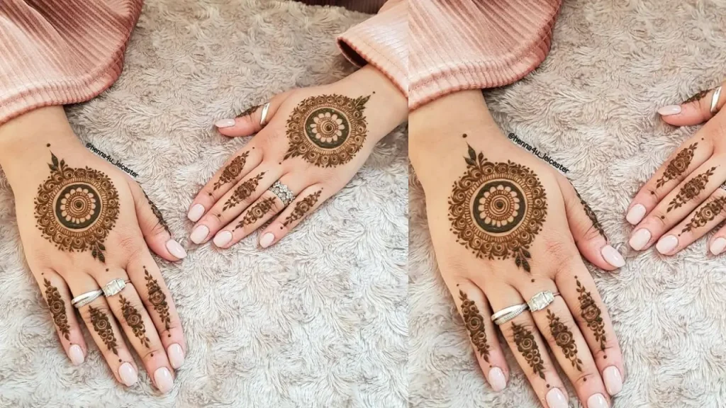  patches in mehndi design