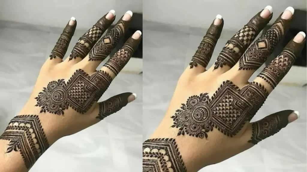 Khafif Mehndi Design