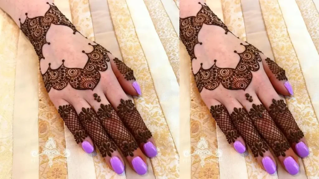 New Elegance Follower Mehndi Design