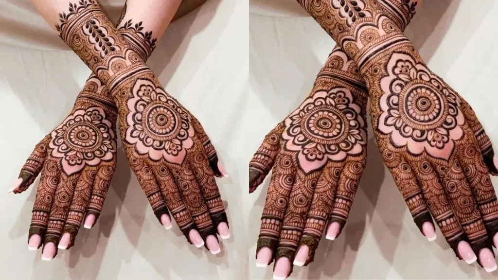 Khafif Mehndi Design