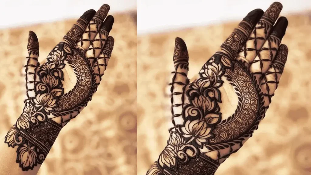 Bloom Mehndi Design 