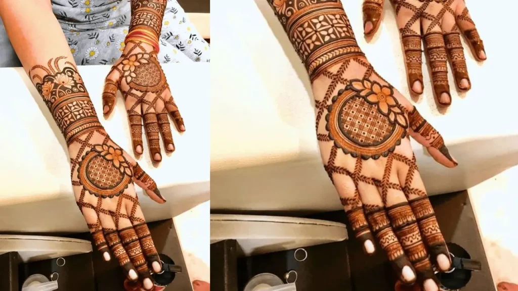 Blossom Collection Mehndi Design 