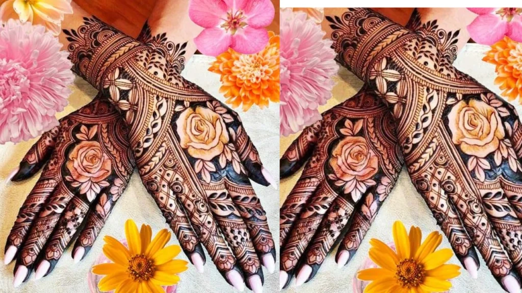 Khafif Mehndi Design