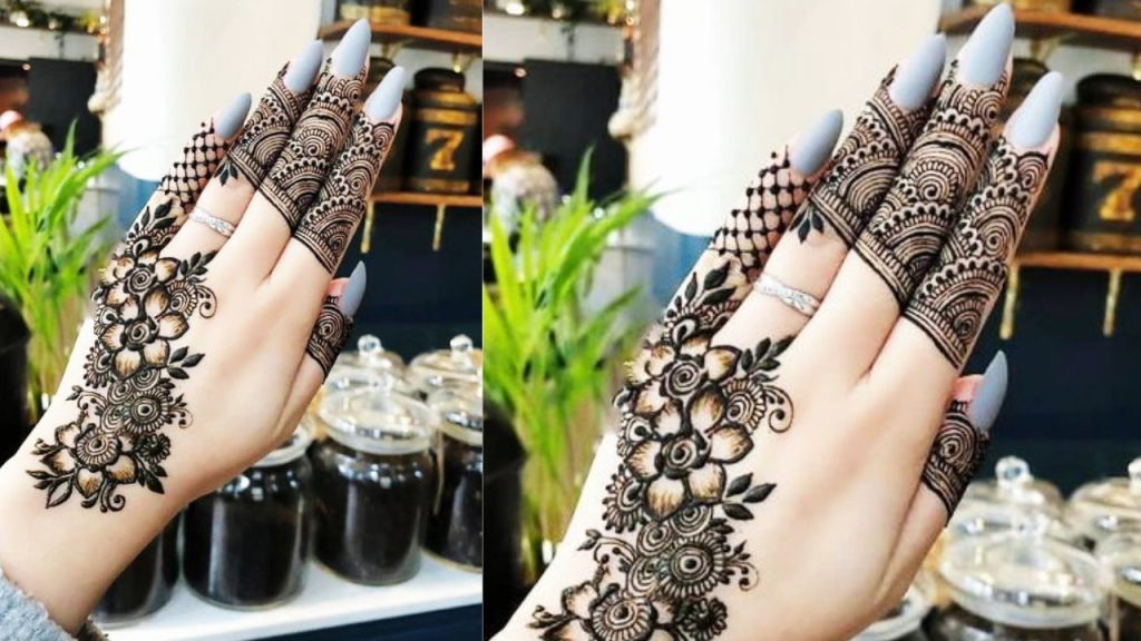 Khafif Mehndi Design