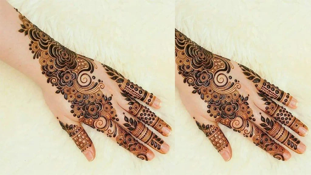 Khafif Mehndi Design
