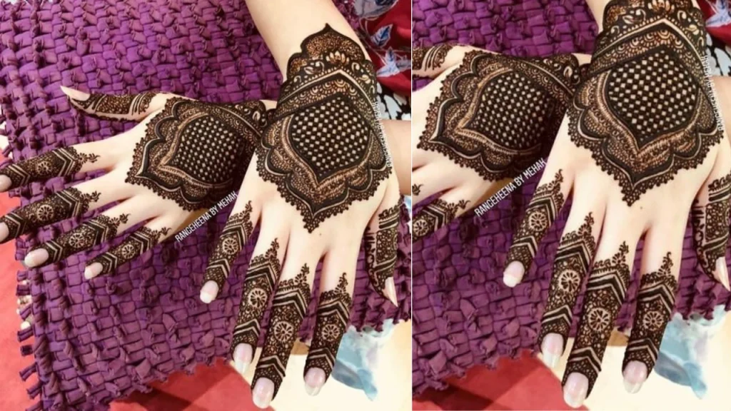 Khafif Mehndi Design