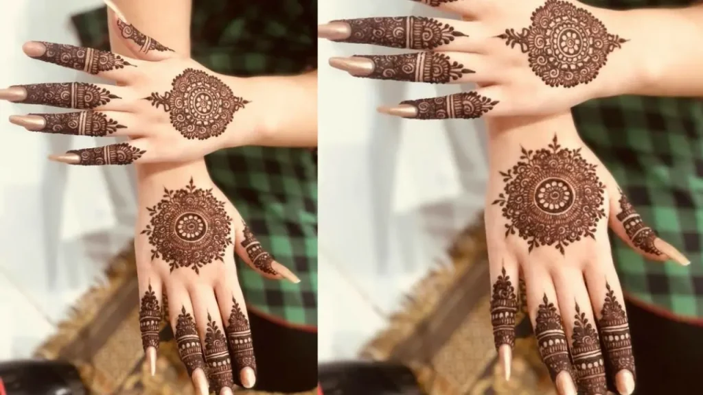 Khafif Mehndi Design