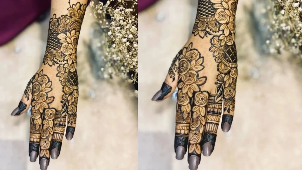 Khafif Mehndi Design