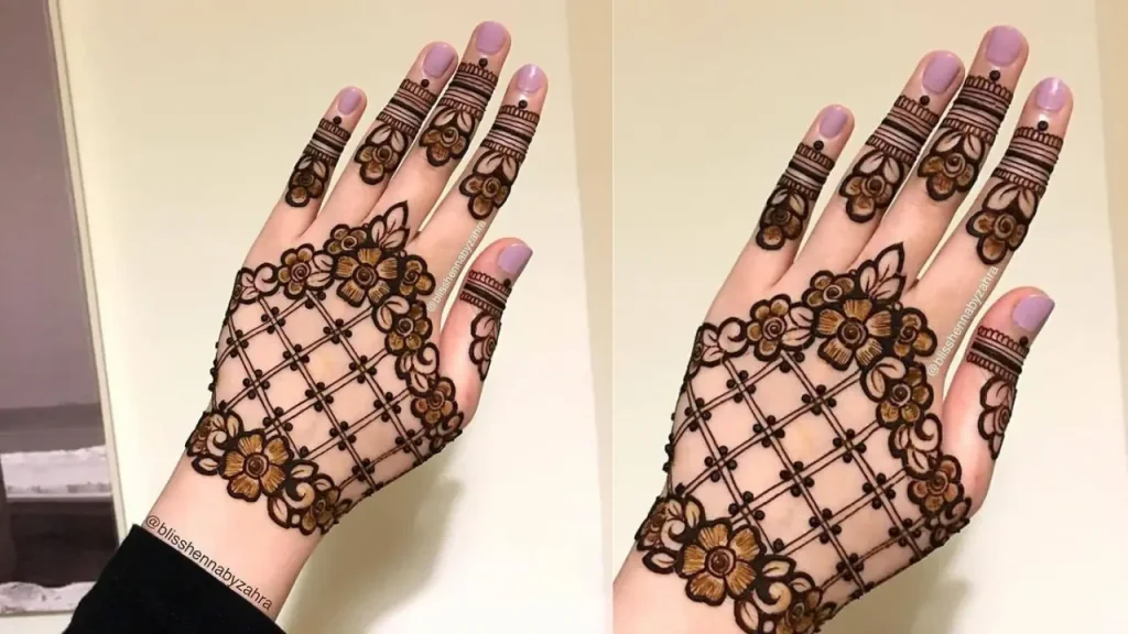 Khafif Mehndi Design