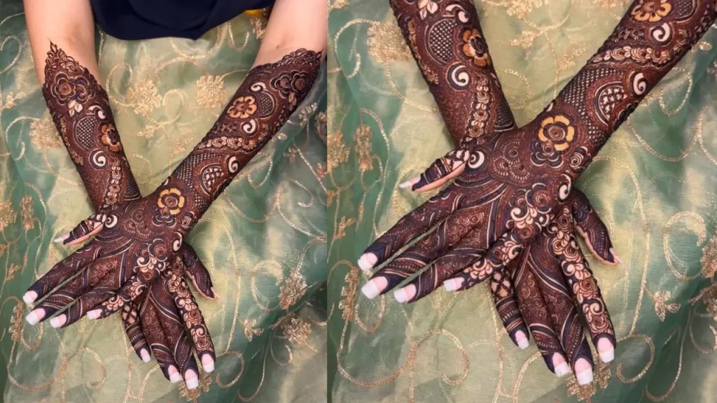 Khafif Mehndi Design