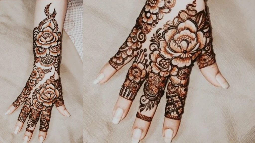 Khafif Mehndi Design