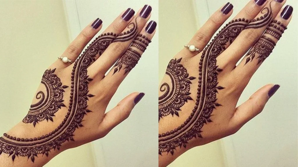 Khafif Mehndi Design