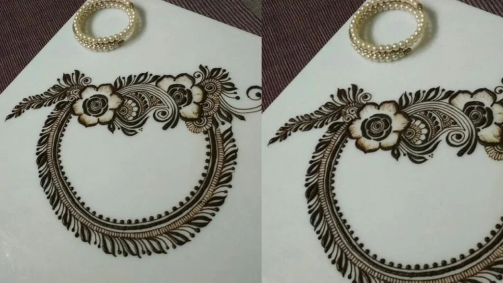 beautiful mehndi stylish patches