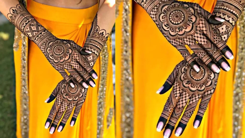 Khafif Mehndi Design