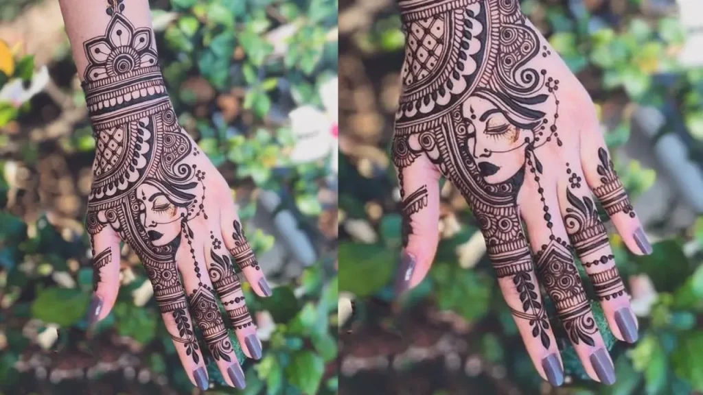 New Mehndi Art Design 