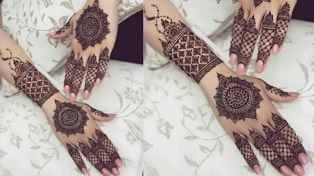 New Bracelet Mehndi Design 2023