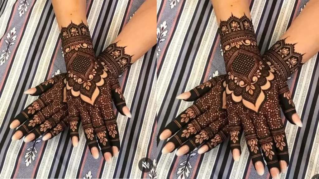 Khafif Mehndi Design