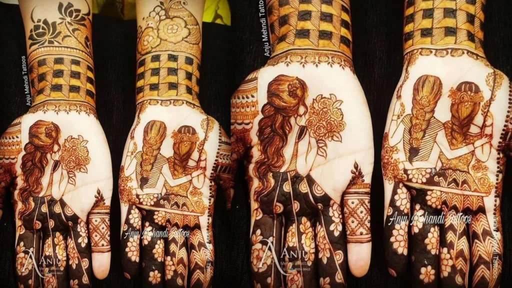 Khafif Mehndi Design