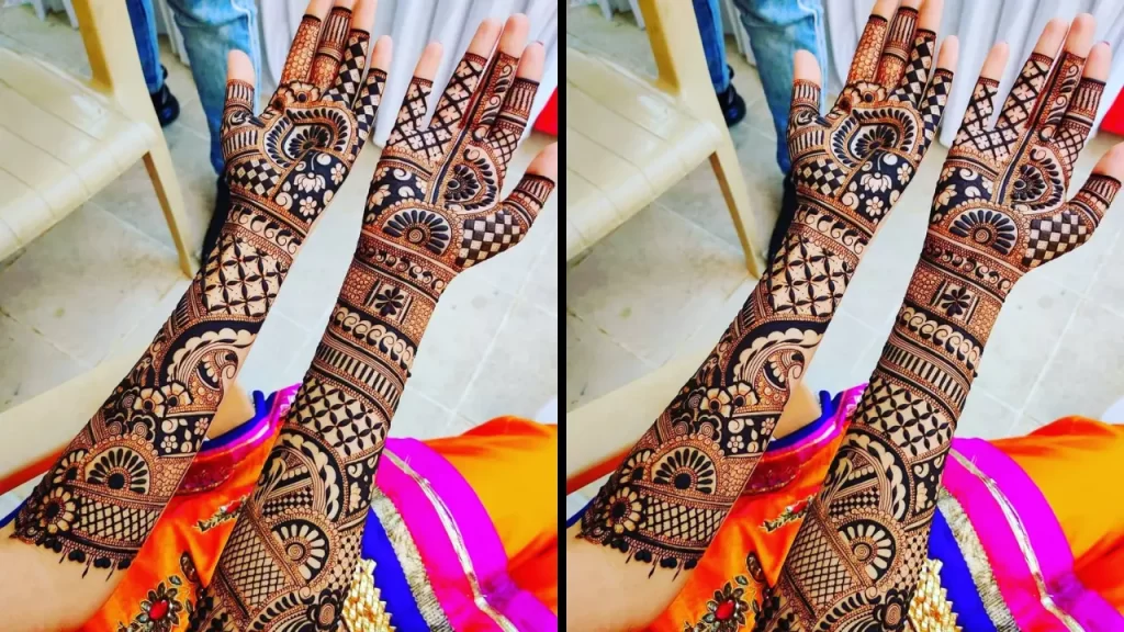 Arabic Touch Mehndi Design